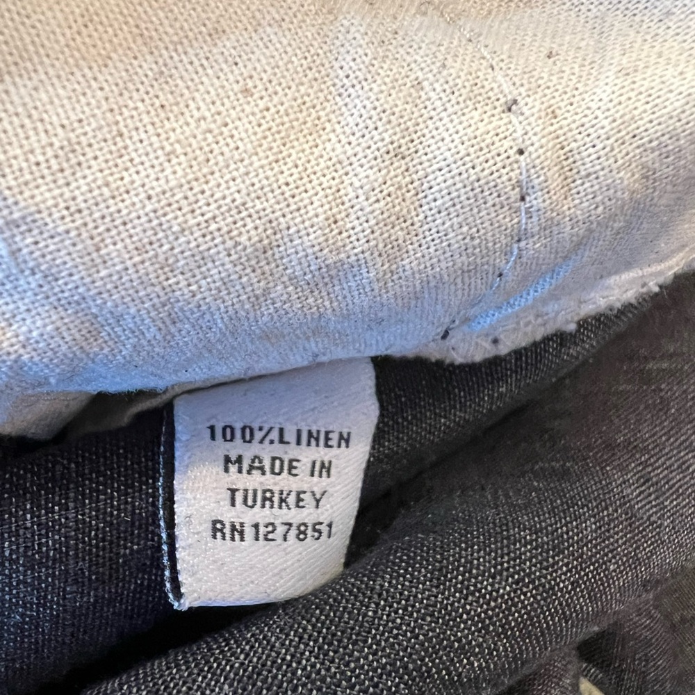Sibel Saral Linen pull on pants size medium - Picture 12 of 12